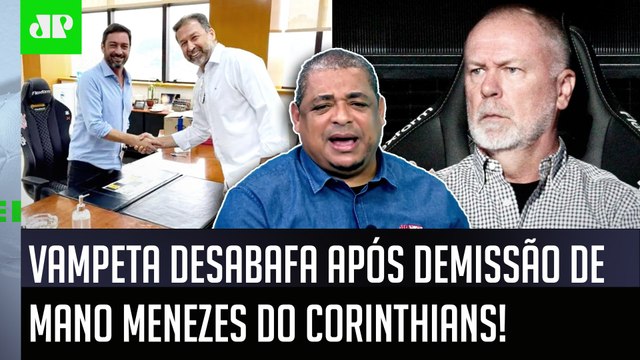 POR QUE ISSO FOI FEITO? O que EU QUERIA SABER é... Vampeta DESABAFA sobre Mano FORA do Corinthians