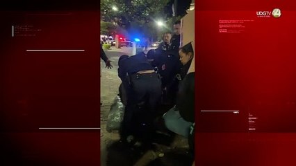 Los detienen por pinta pro Palestina; los liberan tras acuerdo