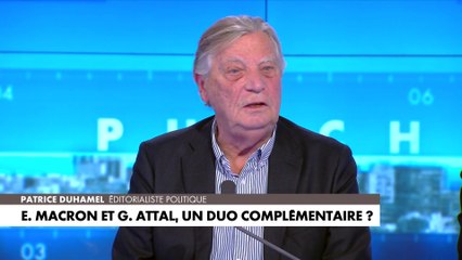 Patrice Duhamel : «Est-ce que c'est la nature d'Emmanuel Macron de laisser une large autonomie à son Premier ministre ? Je n'en suis pas tout à fait sûr»