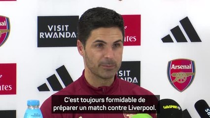 23e j. - Arteta ressent "beaucoup de positivisme" avant d'affronter Liverpool