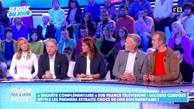 Jacques Cardoze accuse dans TPMP, Benoît Daragon, journaliste média au Parisien, de conflit d'intérêts : Il écrit sur la télé et en même travaille pour une émission de France télé et tente de leur vendre un doc - Regardez