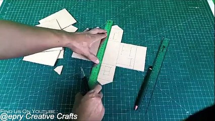 1 menit membuat miniatur rumah sangat sederhana mudah dibuat