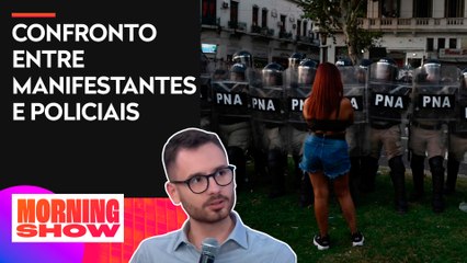 Debate da "Lei Ônibus" é interrompido na Argentina nesta quinta (1º); Fabrizio Neitzke comenta