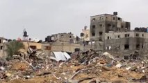 الجزيرة ترصد الدمار الكبير الذي خلفه الاحتلال بعد انسحابه من مخيم خان يونس