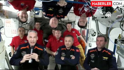 İlk Türk astronot Alper Gezeravcı, Dünya'ya dönüş yolculuğu öncesi konuştu: Bu bir hikayenin başlangıç noktasıydı