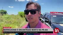 Homem encontrado morto na PR-444 pode ter sofrido mal súbito