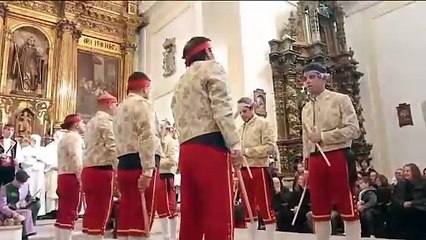 Danzas del paloteo en San Leonardo