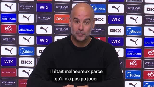 Man. City - Guardiola : Demandez aux médias madrilènes si Haaland est heureux !