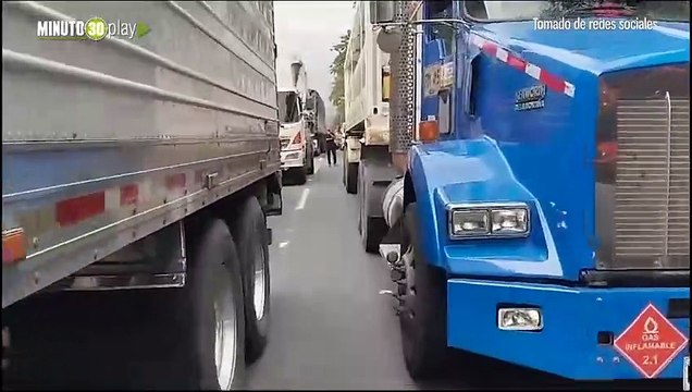 Continúan los cierres por manifestaciones contra El Peaje El Trapiche