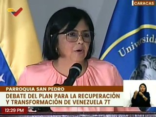 Vpdta. Delcy Rodríguez: Venezuela ha dado inestimables lecciones de moral y dignidad histórica