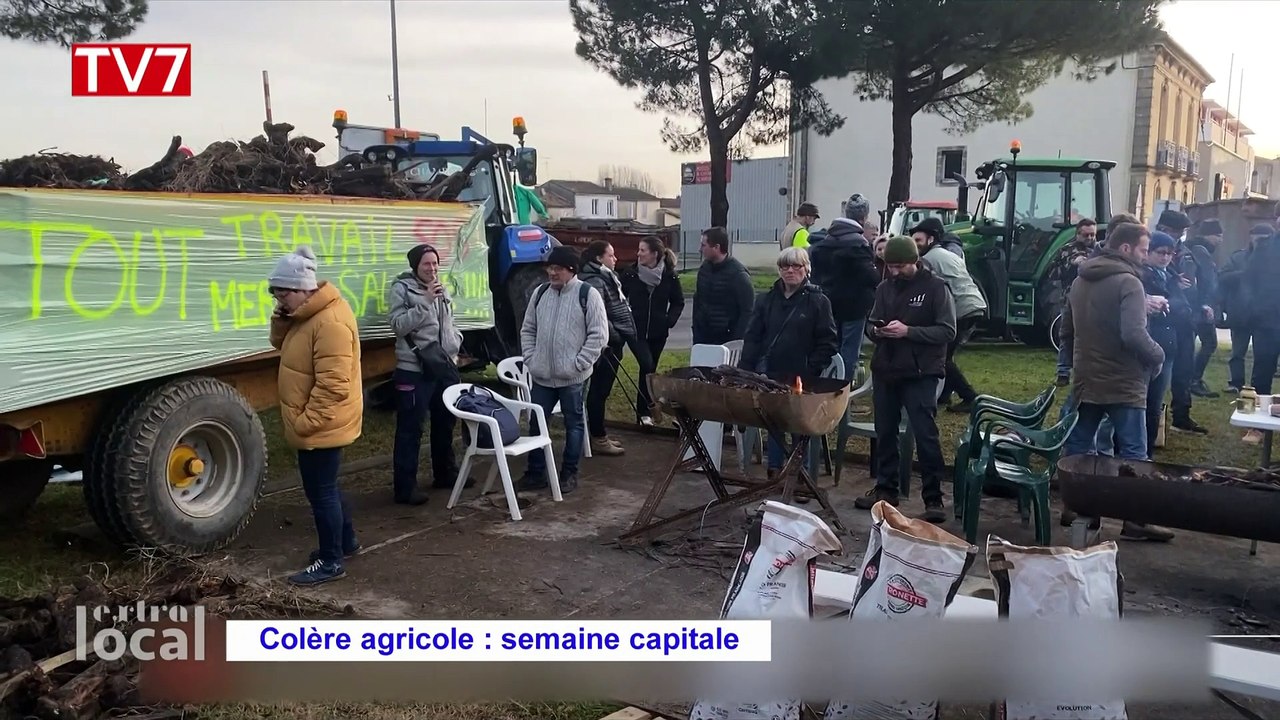 Extra local - 02/02/2024 - Laurent Jacobelli, porte-parole du RN et Véronique Le Floc'h, Présidente de la Coordination rurale