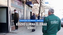 La prohibición del dinar amenaza los pagos de salarios y pensiones de los serbios de Kósovo