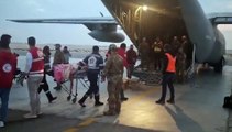 La partenza dall'Egitto degli 11 bambini palestinesi arrivati  in Italia per ricevere cure mediche