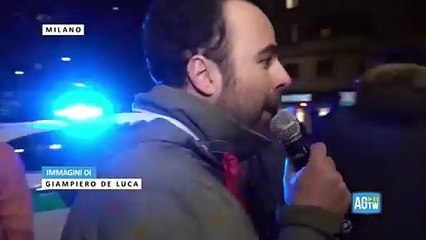 Milano, presidio per ciclista morto: «In questa città c'è solo la fretta di 'lavurà'»