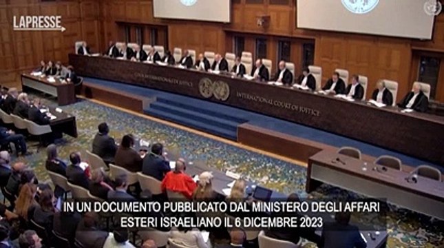 Genocidio, Corte Aja respinge la richiesta di Israele di archiviare il caso
