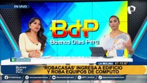 “Robacasas” ingresa a edificio en La Molina y roba equipos de computo
