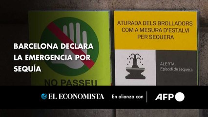 Barcelona declara la emergencia por sequía