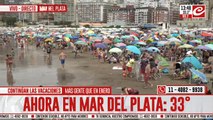 Continúan las vacaciones en Mardel: se esperan lluvias para este domingo