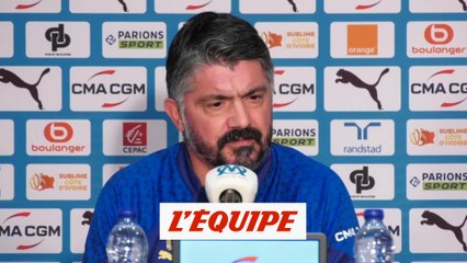Gattuso : « Rien n'est perdu » - Foot - L1 - OM