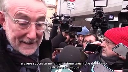 Draghi dopo l'incontro coi manager europei: «È andato bene»