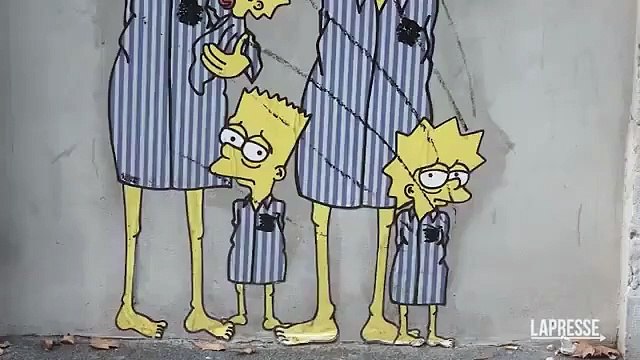 Milano, scritta «W Hitler» sul murales al memoriale della Shoah