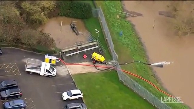 Alluvione in Regno Unito: disastro nelle Midlands