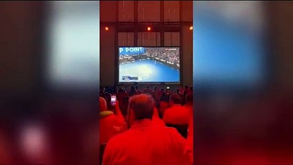 La vittoria di Sinner, la festa alla Nuvola Lavazza