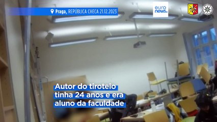 Universidade de Praga onde foram mortas 14 pessoas testa novo sistema de segurança