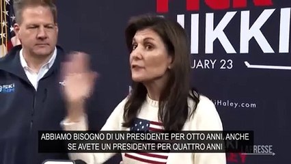 Trump confonde Pelosi con Haley, la rivale repubblicana: «Gli succede perché a 80 anni non sei più così mentalmente in forma»