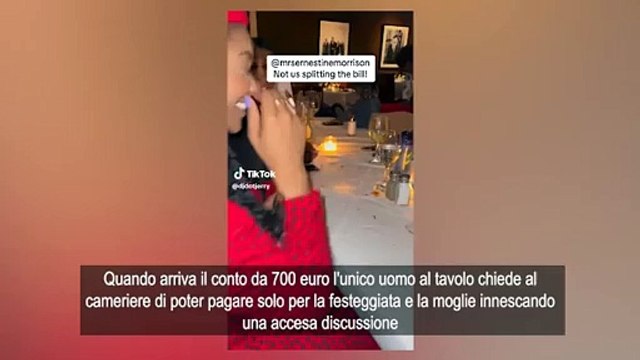 Lite al ristorante per il conto da 700euro: le donne non vogliono pagare (ma è una scena organizzata)