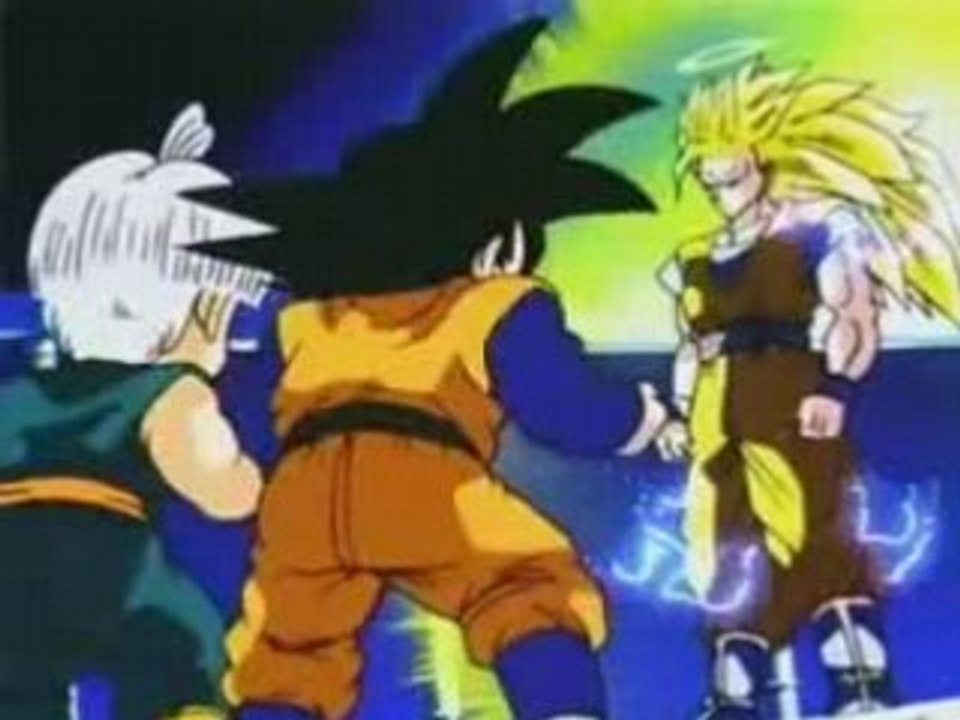 Goku Shows Goten And Trunks Ssj3