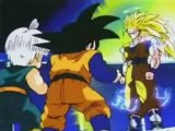 DBZ - Goku show Goten and Trunks Super Saiyan 3!