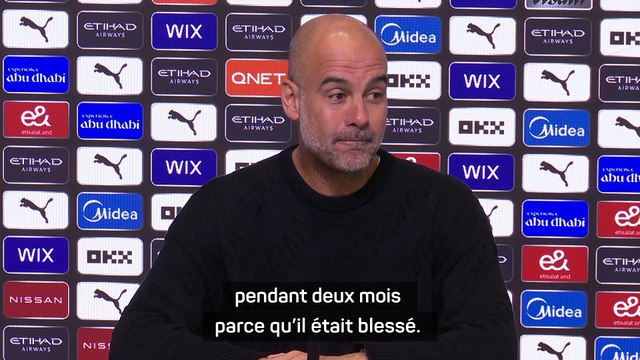 Guardiola : Demandez aux médias madrilènes si Haaland est heureux !