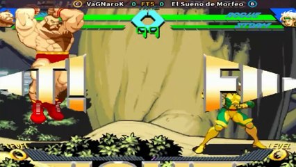 VaGNaroK vs Sueno de Morfeo - X-Men Vs. Street Fighter -  FT5