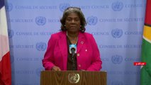 مندوبة أميركا بالأمم المتحدة: بانتظار نتائج التحقيق الشامل بشأن موظفين في أونروا بغزة
