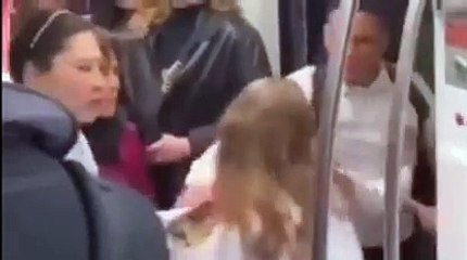 Roma: passeggeri sorprendono una borseggiatrice sulla metro A e la portano fuori dal vagone