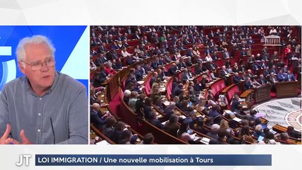 Loi immigration / Nouvelle mobilisation à Tours