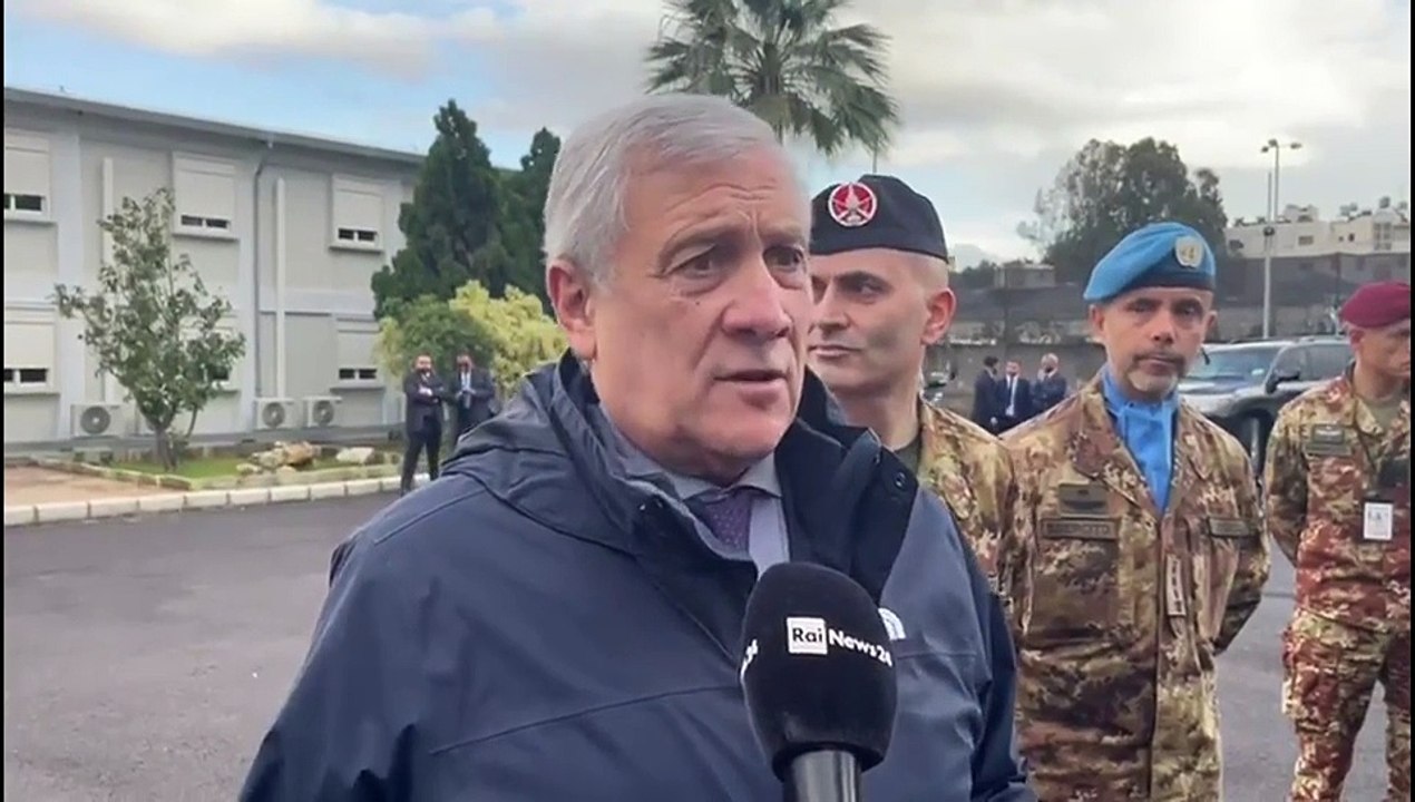 Tajani: «Pronti a partecipare ad eventuale forza Onu a Gaza»