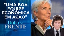 Diretora do FMI elogia Milei por plano de recuperação econômica da Argentina | LINHA DE FRENTE