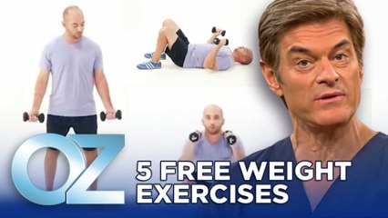 Equip Yourself: 5 Free Weight Exercises | Oz Fit