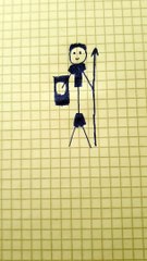 Guerriero  blu. Davide ep 41