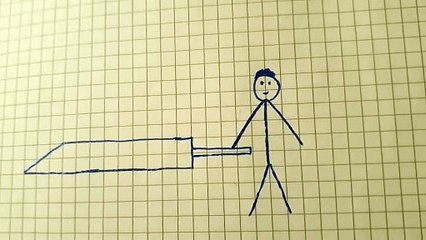 Guerriero  con mega spada disegno