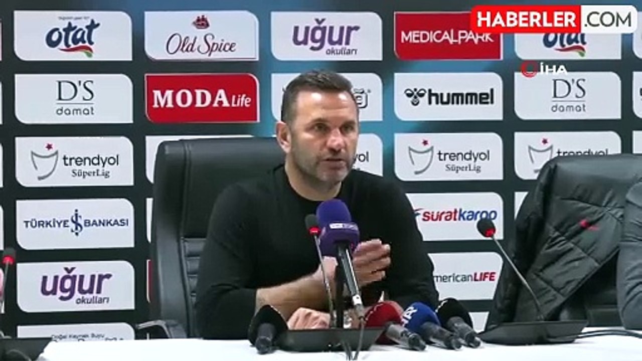 Muhabirin "Direkten dönen topunuz yok" yorumuna Okan Buruk'tan olay yanıt: Verilmeyen penaltı var