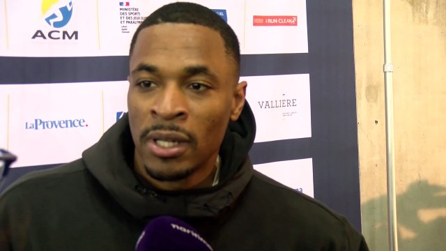 Wilhem Belocian remporte le 60m haies au 5e Meeting Elite de Miramas