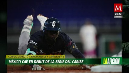 México cae con Curazao en su primer juego de la Serie del Caribe 2024