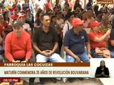 Monagas | Habitantes de Maturín conmemoran 25 años de la Revolución Bolivariana