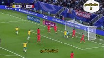 Summary of the match between South Korea and Australia