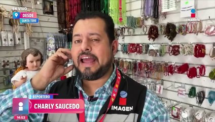 Venta de vestidos del Niño Dios por la Candelaria en Santa Tere