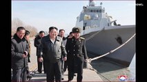 شاهد: زعيم كوريا الشمالية يؤكد أهمية بناء السفن الحربية في بلاده