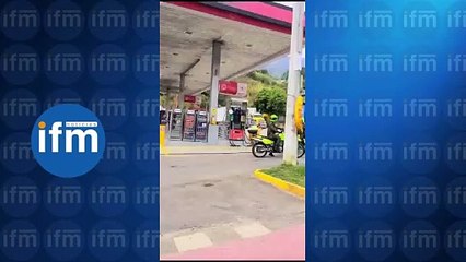 ESMAD interviene en bloqueos en vía Barbosa